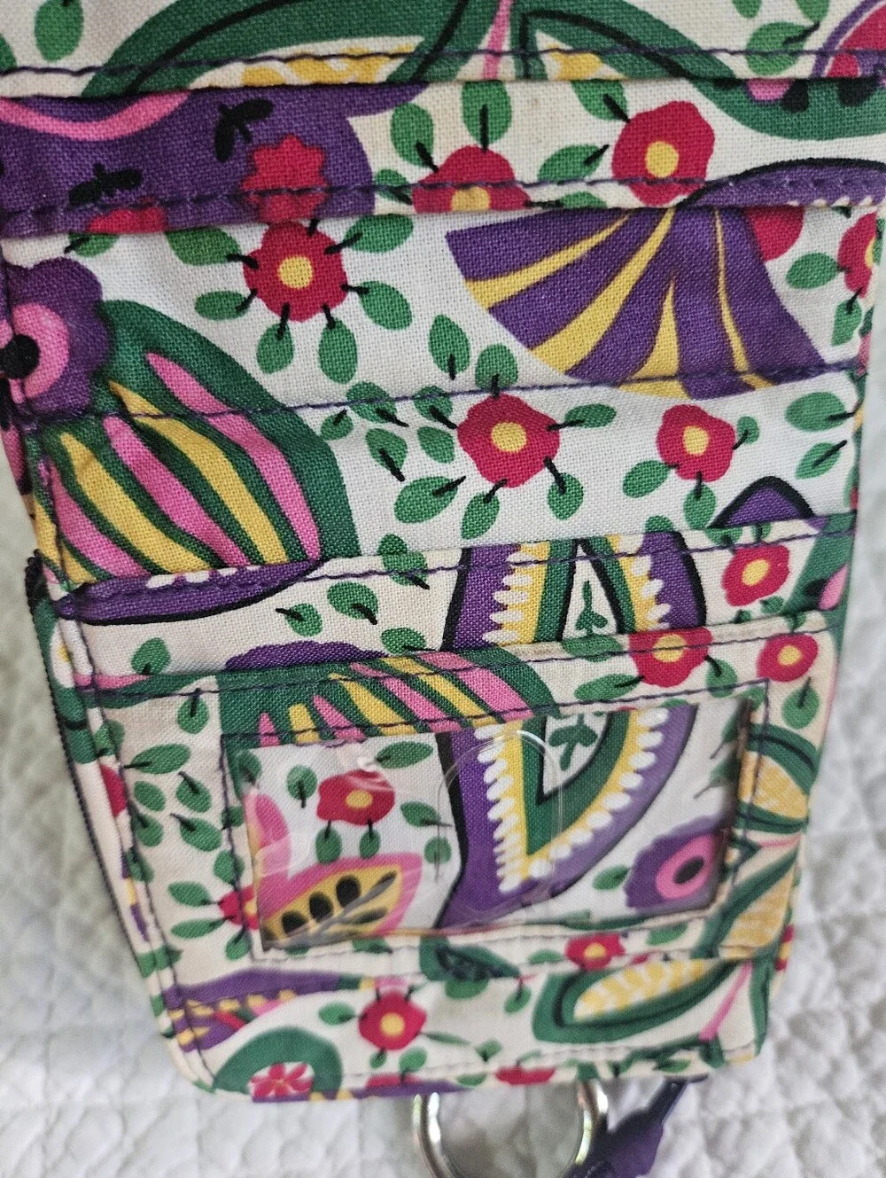 Vera Bradley Viva la Vera Double ID Wristlet Wallet